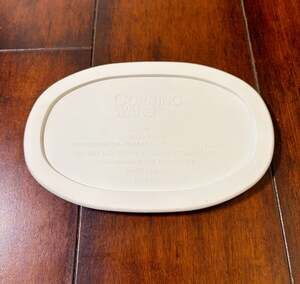 CorningWare F-15-PC Oval Plastic Replacement Lid for 15 oz Casserole Dish